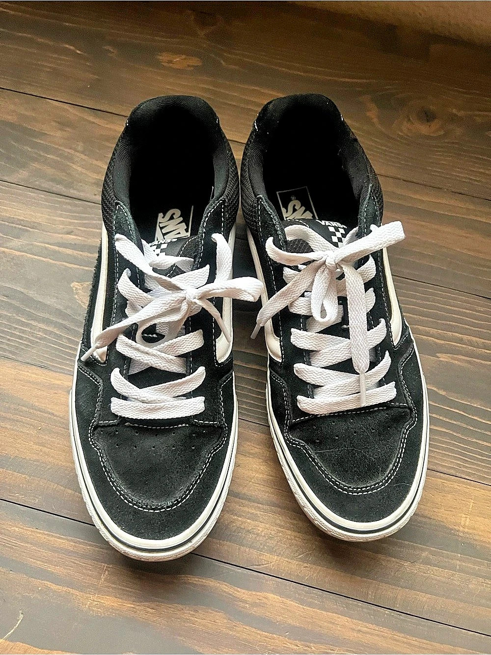 Vans  Black & White Sneakers
